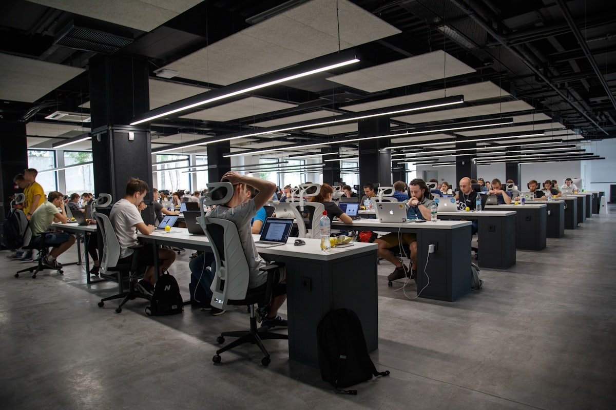 Developer workspace during a build sprint